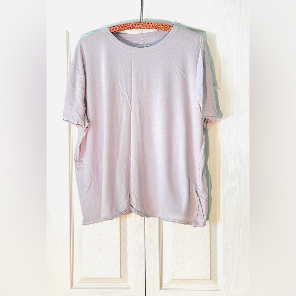 Light Purple Short Sleeve T-Shirt